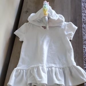 Unicorn swim coverup